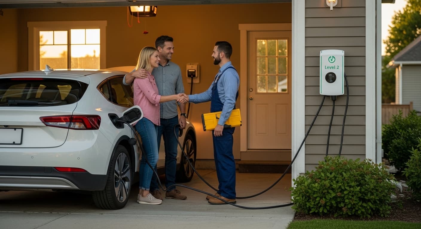 Richfield EV charger installation