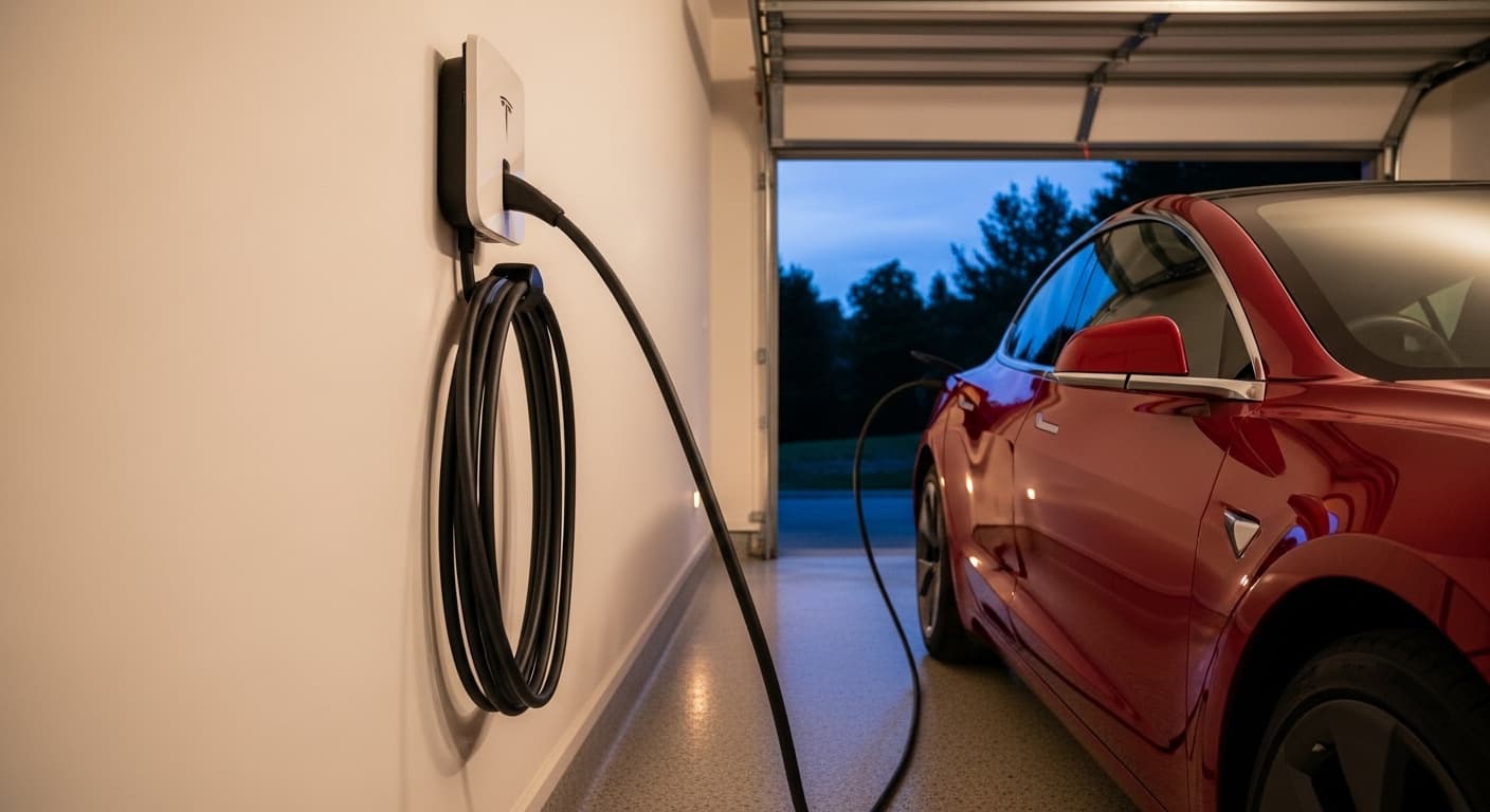 Tesla Wall Connector Installation